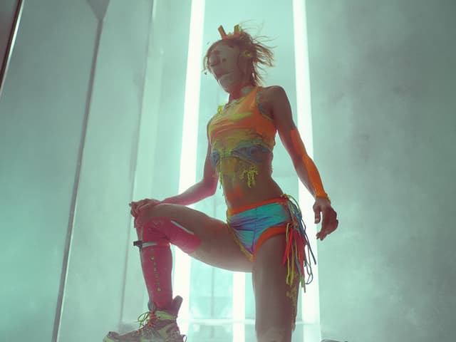 Avant-Garde Fashion Photography for Activewear