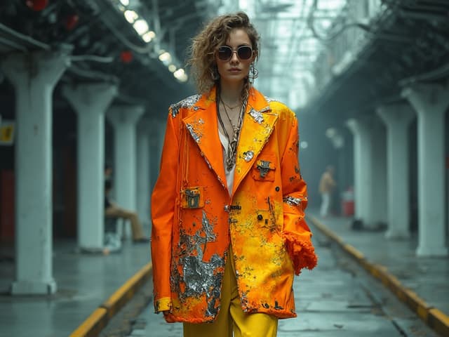 Avant-Garde Fashion Photography for Blazers