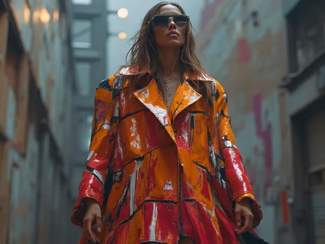 Avant-Garde Fashion Photography for Blazers
