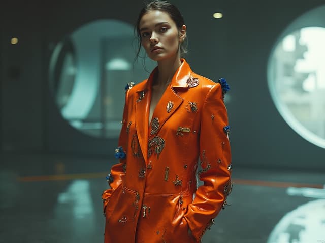 Avant-Garde Fashion Photography for Blazers