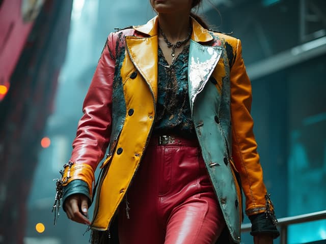 Avant-Garde Fashion Photography for Blazers