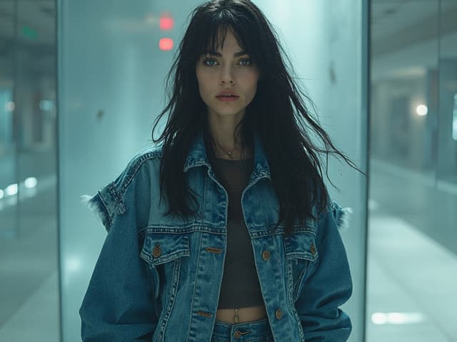 Avant-Garde Fashion Photography for Denim