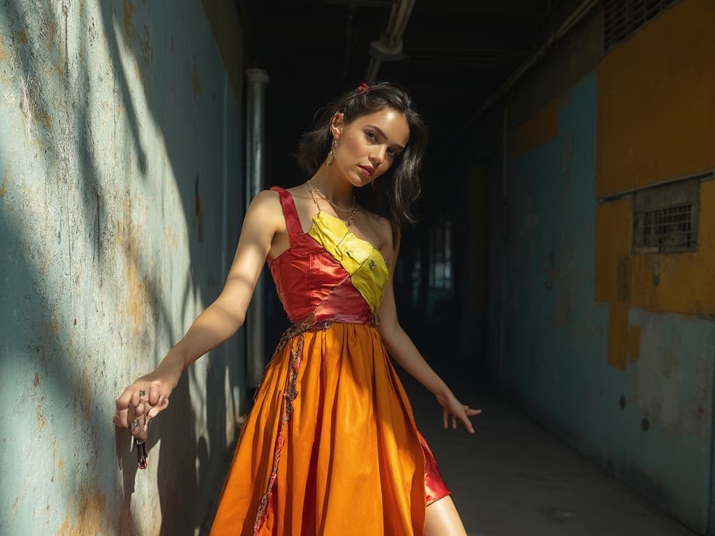 Avant-Garde Fashion Photography for Dresses