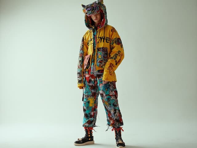 Avant-Garde Fashion Photography for Hoodies
