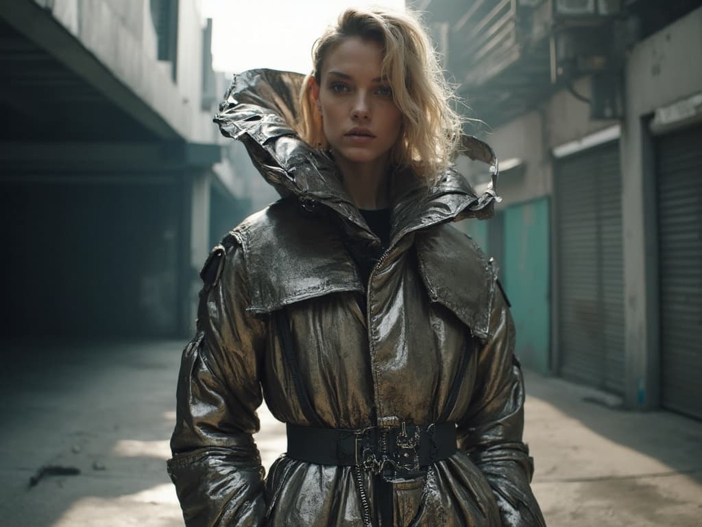 Avant-Garde Fashion Photography for Jackets