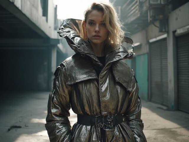 Avant-Garde Fashion Photography for Jackets