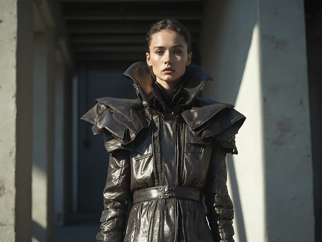 Avant-Garde Fashion Photography for Jackets