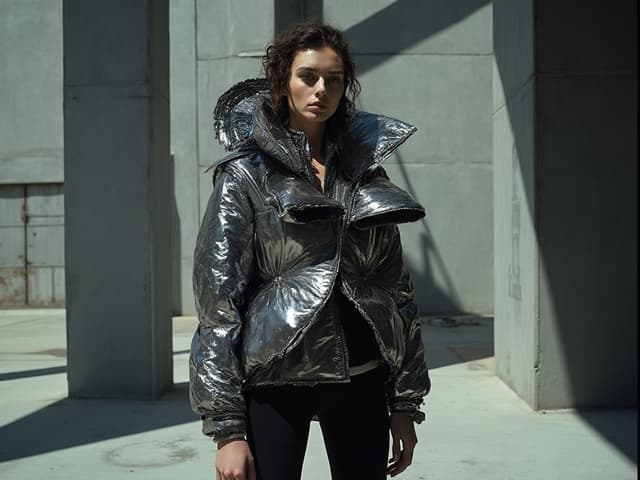 Avant-Garde Fashion Photography for Jackets