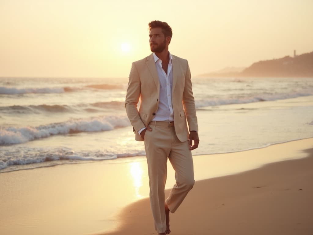 Beach Fashion Photography: Elevate Your Look with Suits