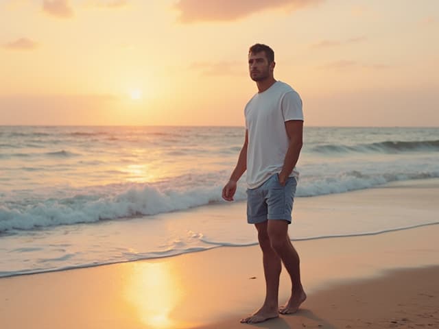 Beach Fashion Photography for T-shirts