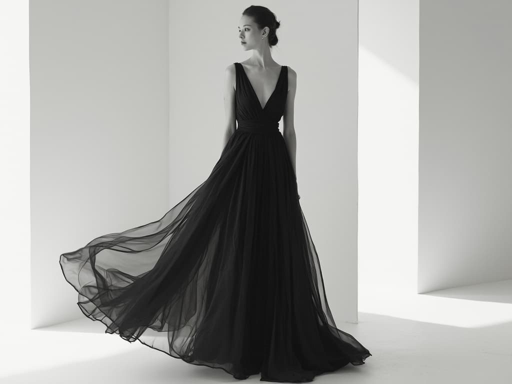 Black and White Fashion Photography: Capturing the Timeless Elegance of Dresses