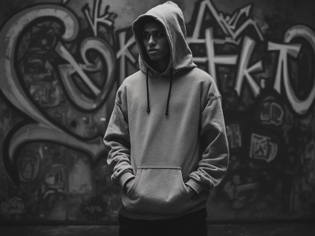 Black and White Fashion Photography example 3