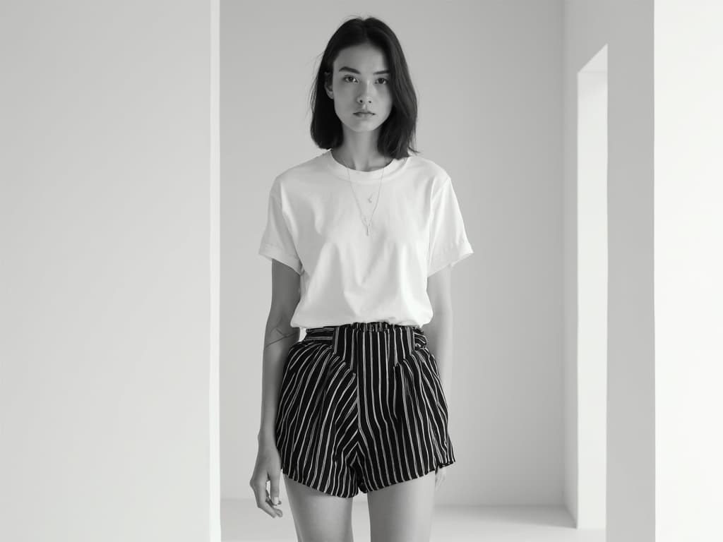Black and White Fashion Photography example 5