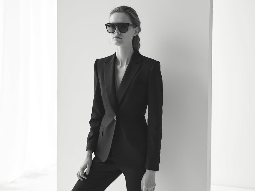 Black and White Fashion Photography example 5