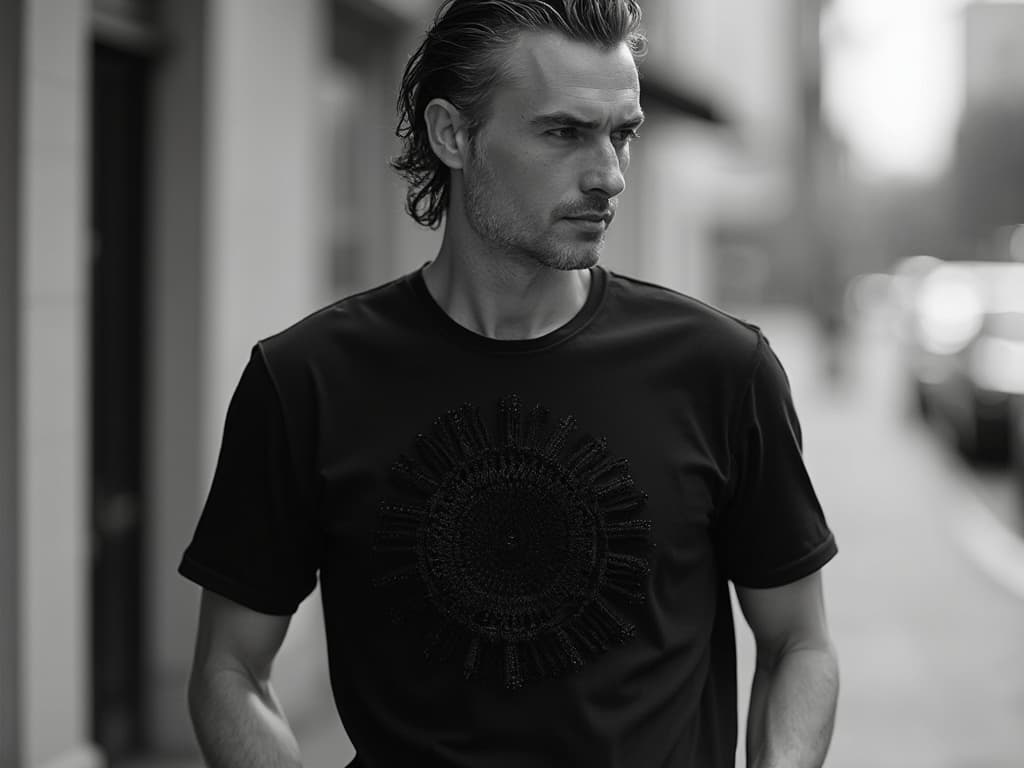 Black and White Fashion Photography example 3