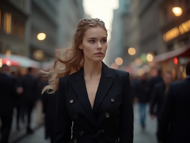 Cinematic Fashion Photography for Blazers