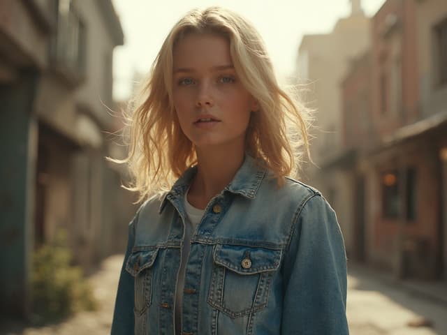 Cinematic Fashion Photography for Denim