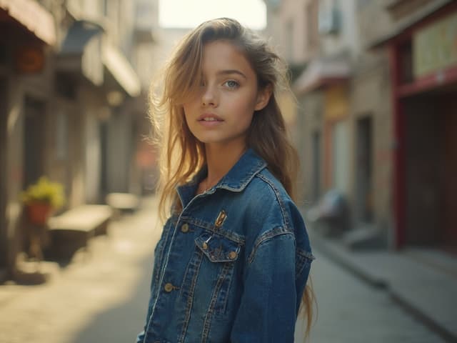 Cinematic Fashion Photography for Denim