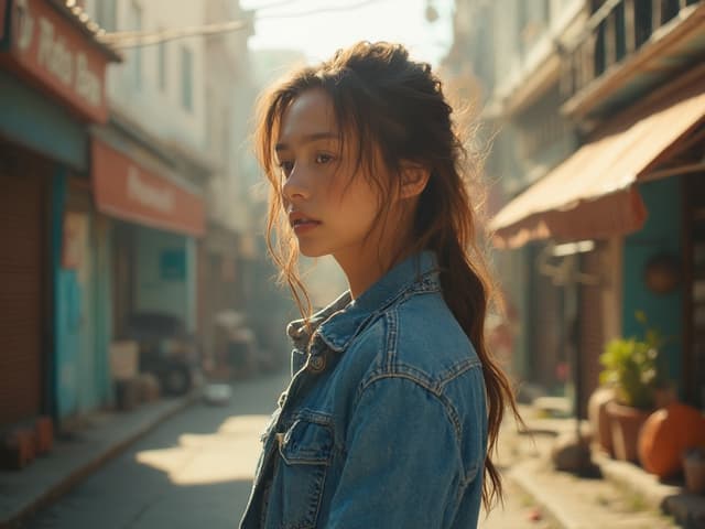 Cinematic Fashion Photography for Denim