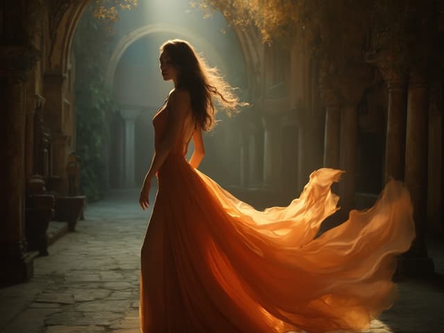 Cinematic Fashion Photography for Dresses