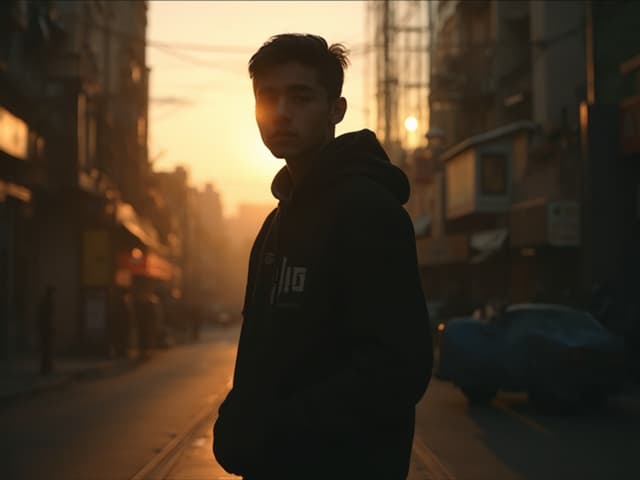Cinematic Fashion Photography for Hoodies