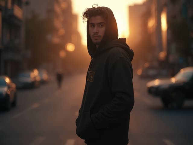 Cinematic Fashion Photography for Hoodies