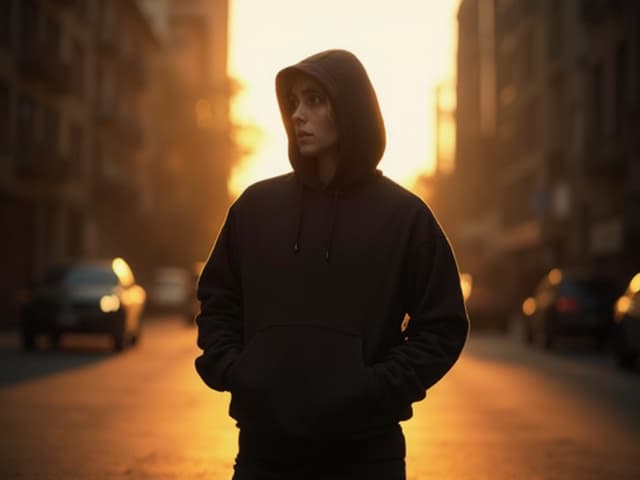 Cinematic Fashion Photography for Hoodies