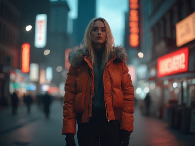 Cinematic Fashion Photography for Jackets