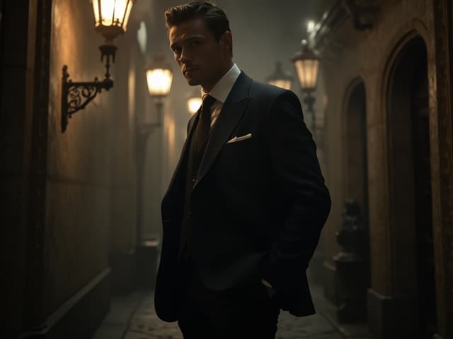 Cinematic Fashion Photography for Suits