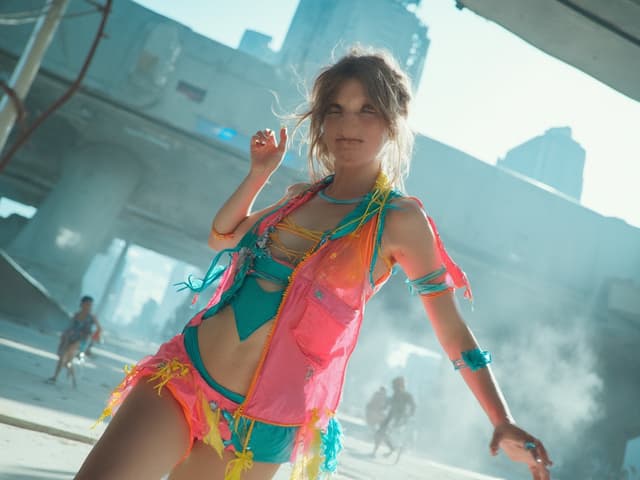 Conceptual Fashion Photography for Activewear