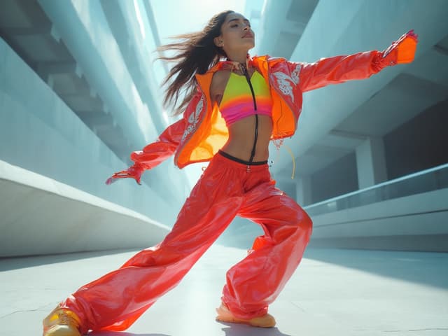 Conceptual Fashion Photography for Activewear