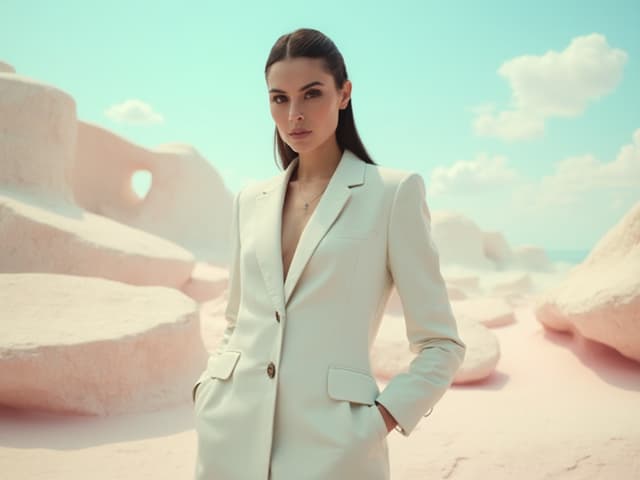 Conceptual Fashion Photography for Blazers