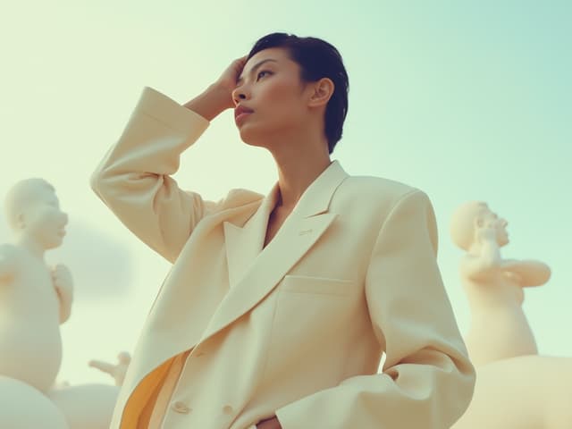 Conceptual Fashion Photography for Blazers