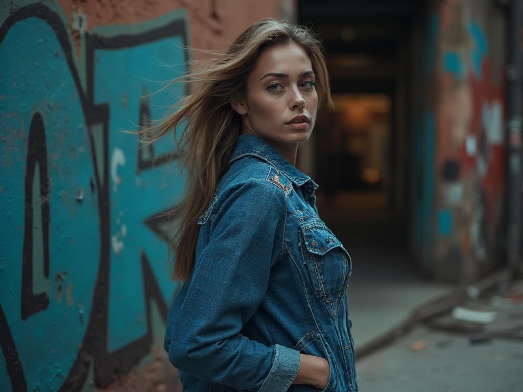 Conceptual Fashion Photography: Denim Edition