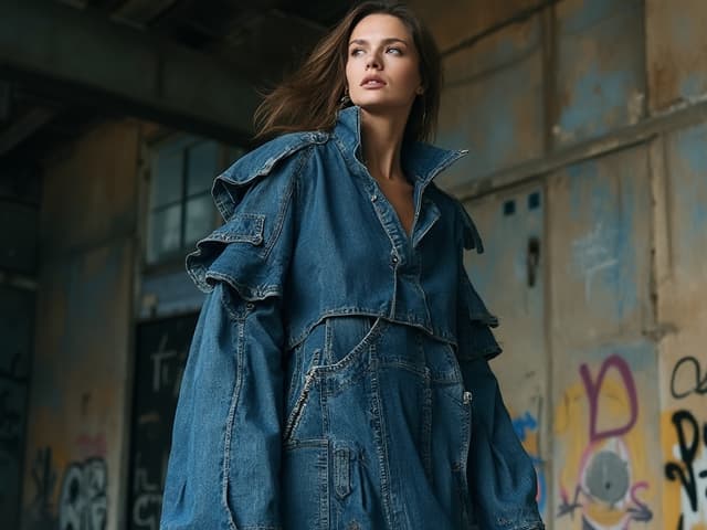 Conceptual Fashion Photography for Denim