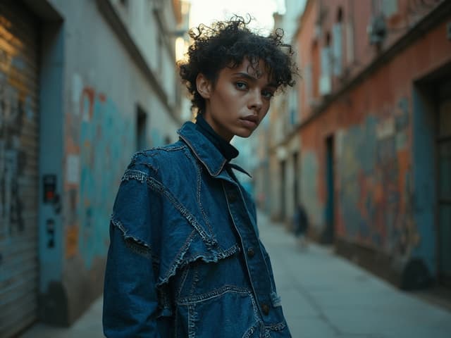Conceptual Fashion Photography for Denim