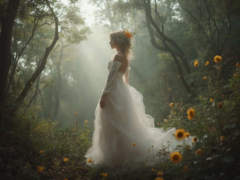 Conceptual Fashion Photography for Dresses