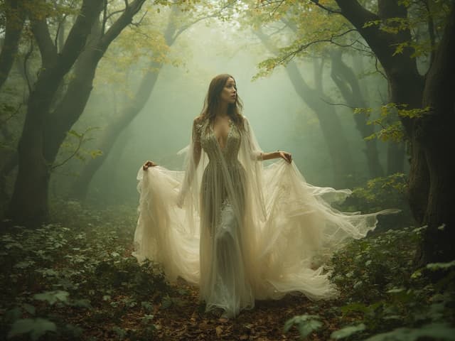 Conceptual Fashion Photography for Dresses