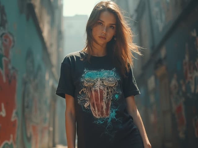Conceptual Fashion Photography for T-shirts