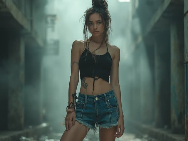 Conceptual Fashion Photography for Shorts