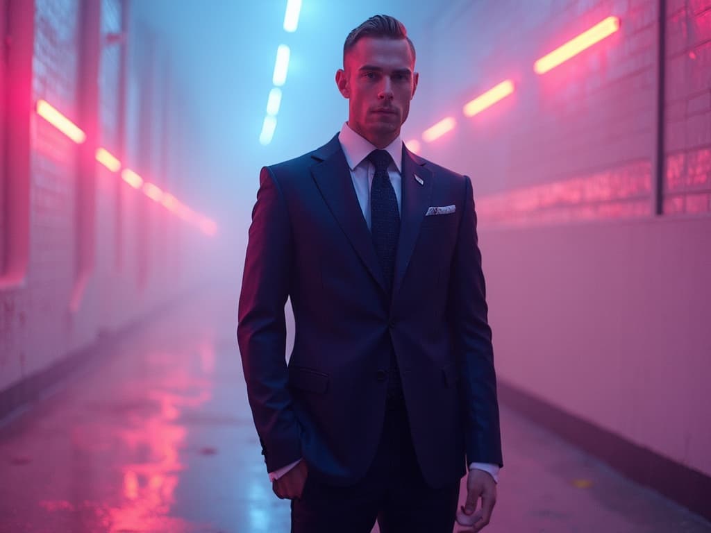 Mastering Conceptual Fashion Photography with Suits