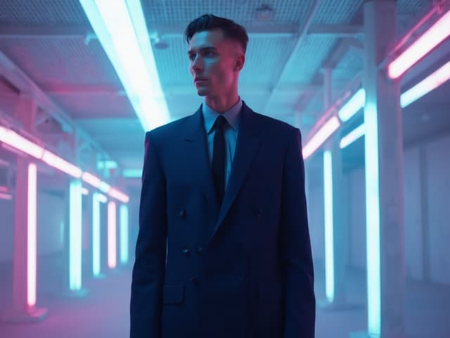 Conceptual Fashion Photography for Suits