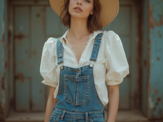 Vintage Fashion Photography for Denim