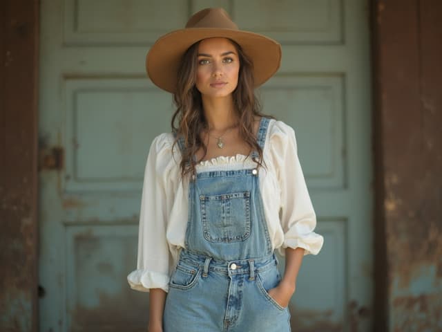 Vintage Fashion Photography for Denim
