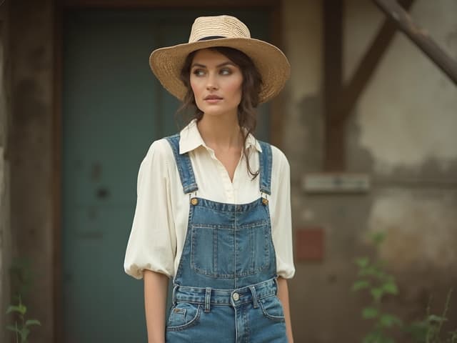 Vintage Fashion Photography for Denim
