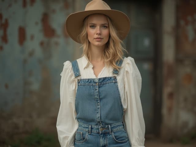 Vintage Fashion Photography for Denim