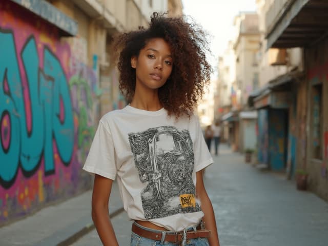 Editorial Photography for T-shirts
