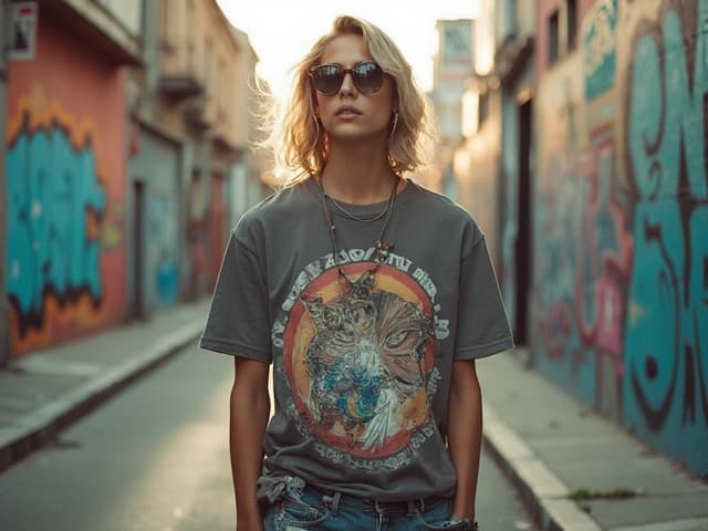 Editorial Photography for T-shirts