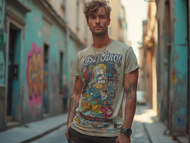 Editorial Photography for T-shirts