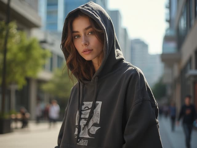 Fashion Lookbook Photography for Hoodies